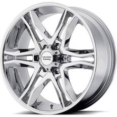 17" Car Rims American Racing MAINLINE, 20x8.5 Wheel with 5 on 5.0 Bolt Pattern