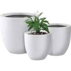 Kante Pots Kante 20'', 16.5'' and 13.3'' W Pure