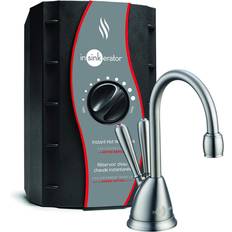 Insinkerator instant hot water InSinkErator HC-View-SS Instant Hot Dispenser Double Handle Hot Cold with 3-Year In-Home Warranty Tank