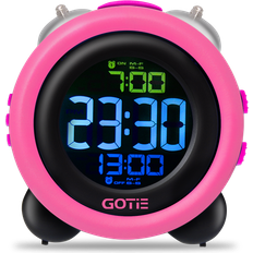 Gotie GBE-300N vækkeur Digital alarmur Sort, Blå