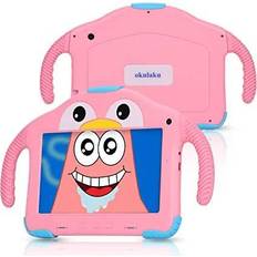 Google play Okulaku Kids Tablet 7inch Tablet for Kids Android 10 Toddler Tablet Eye Protection 32GB Kids APP Preinstalled Learning Tablet WiFi Education Dual Cameras with Kid-Proof Case YouTube Netflix Google Play Store