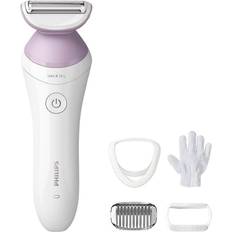 Hair Removal Philips Lady Electric Shaver Series 6000 Cordless with 4 Accessories