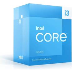 4 Prosessorer Intel Core i3 13100F 3.4GHz Socket 1700 Box With Cooler