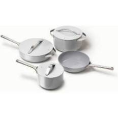 Cookware Caraway Ceramic Nonstick Cookware Set with lid 7 Parts