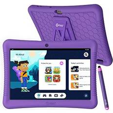 Contixo Kids Tablet K102, 10-inch HD, ages 3-7, Toddler Tablet with Camera, Parental Control, Android 10, 32GB, WiFi, Learning Tablet for Children with Teacher Approved Apps and Kid-Proof Case, Purple