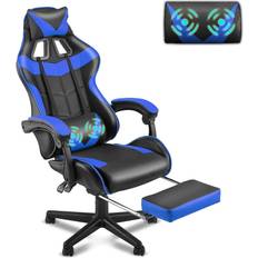 Senior Gaming Chairs Computer Gaming Chair - Black/Blue