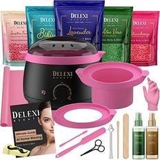 Wax Applicators & Wax Heaters Delexi All-In-One Home Waxing Kit