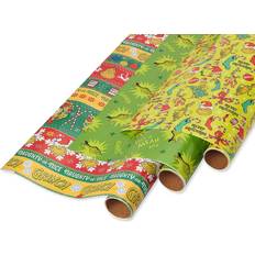 Wrapping Paper & Gift Wrapping Supplies The Grinch Christmas Wrapping Paper 3 Rolls