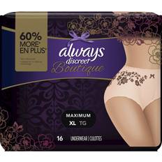 Always Discreet Boutique Incontinence Underwear Maximum, Mauve, Purple