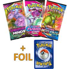 Pokemon packs Pokémon TCG: 3 Booster Packs & 1 Random Foil