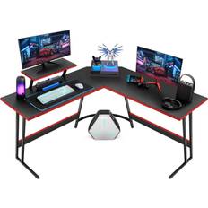 Homall L Shaped Gaming Desk - Black