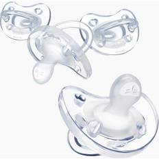 Chicco Pacifiers & Teething Toys Chicco PhysioForma Silicone Orthodontic Pacifier (4 Pack) Clear Size 0-6 months