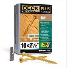 Building Materials Hillman Deck Plus No. X 2-1/2 Star Head Exterior Deck Screws 1pcs