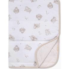 Burt's Bees Baby Baby Blankets Burt's Bees Baby Reversible Cotton Jersey Knit Blanket in Counting Sheep 100% Organic