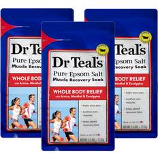 Bath Salts Teal's Dr Teal's Pure Epsom Salt Muscle Recovery Soak with Arnica, Menthol & Eucalyptus, 2.5