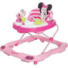 Plastic Baby Walker Wagons Disney Minnie Mouse Glitter Music & Lights Walker