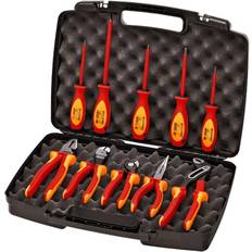 Knipex Tool Kits Knipex 9K 98 98 Pliers Insulated Set Case Tool Kit