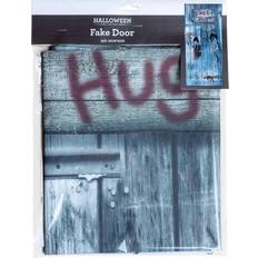 Aufkleber & Wanddekorationen Hisab Joker Party Decorations Fake Door Decoration Free Hugs
