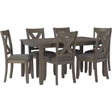 Tables Ashley Furniture Caitbrook Dining Set 60x36" 7