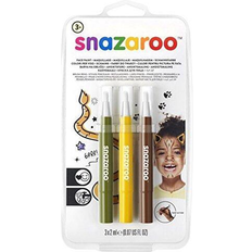 Snazaroo Costumes Snazaroo Jungle Face Painting Brush Pen Set