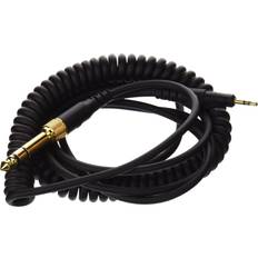 Audio technica m50x HP-CC Coiled Headphones,Black