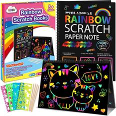 Creativity Books Rainbow Scratch Book
