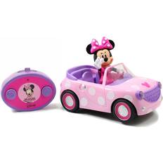 Avtagbart batteri Radiostyrte biler Jada Disney Junior Minnie Roadster 253074001