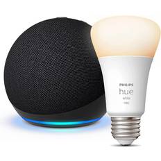 Amazon Echo Dot 5th Generation With Philips A19 Smart Bulb