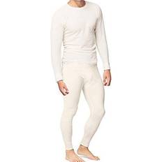 Place and Street Men’s Cotton Thermal Underwear Set Shirt Pants