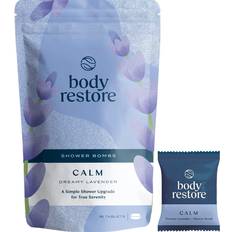 Body Restore Calm Shower Bombs Lavender 15-pack