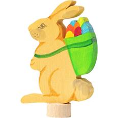 Grimms Rabbit With Basket Dekofigur 7cm