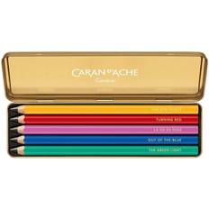 Caran d’Ache Aquarellstifte Caran d’Ache d'Ache Maxi Graphite HB Set of 5 Pencils Colour Treasure Limited Edition