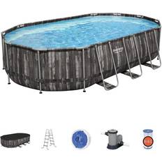 Swimming Pools & Accessories Bestway 20-ft x 12-ft x 48-in Oval Above-Ground Pool 207560