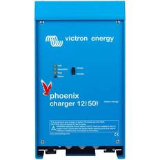 Victron Energy Phoenix Battery Charger, 12V/50A (2 1) 120-240V, Blue, Aluminum
