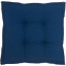 Cotton Chair Cushions Mina Victory 18x18 Square Seat Chair Cushions Blue (45.72x45.72)