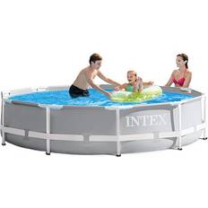 Pool 10ft Swimming Pools & Accessories Intex 10-ft x 10-ft x 30-in Round Above-Ground Pool 141028