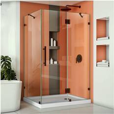 Walk-in Shower Corners DreamLine Quatra Lux (SHEN-1334460-060 46.37x34.25x72"