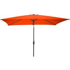 Pure Garden Parasols & Accessories Pure Garden 10’ Rectangular Patio Umbrella with