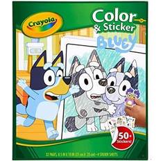 Disney Aufkleber Crayola Bluey Color & Sticker Activity Book
