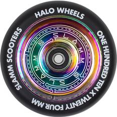 Slamm Roller Slamm Halo Deep Dish Neochrome Hjul Til Løbehjul Neochrome One size Unisex Adult, Kids, Newborn, Toddler, Infant