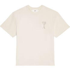 Ami Paris Ami De Coeur T-shirt Unisex - Off White