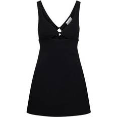 Ami Paris Sleeveless Short Dress - Black
