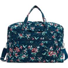 Vera Bradley Grand Weekender Travel Bag, Rose Toile-Recycled Cotton