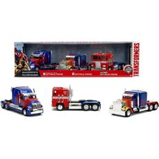 Monster Trucks on sale Jada Transformers Optimus Prime 1:32 3-Pack Die-Cast Cars, Toys for Kids and Adults