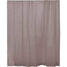 Extra long shower curtain liner Tendance Solid Eva 71 Bath Shower Curtain, Brown