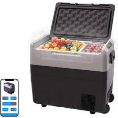24v fridge Camping Promounts ONE Smart CE Gear Black 14.5-Gallon (s) Wheeled Insulated Chest Cooler OPCF5501