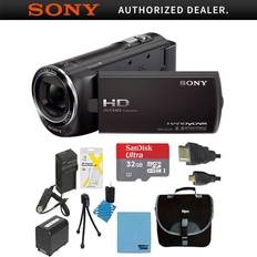 Separate Compact Cameras Sony HDR-CX405/B Full HD 60p Camcorder Bundle Deal (Black