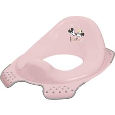 Rosa Kinder-Toilettensitze Keeeper Disney Minnie Mouse Skridsikkert Toiletsæde, Lyserød