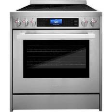 Induction Ranges Cosmo Commercial-Style Silver