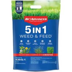 Moss Control BioAdvanced 5-In-1 24-lb 10000-sq ft 22-0-4 Weed